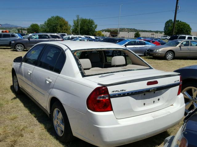 1G1ZT54835F221679 - 2005 CHEVROLET MALIBU LS WHITE photo 3