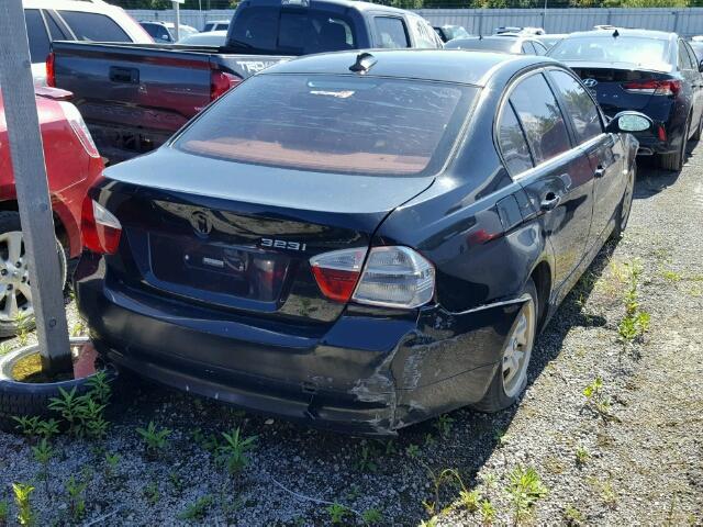 WBAVB53516KW28812 - 2006 BMW 323 I BLACK photo 4