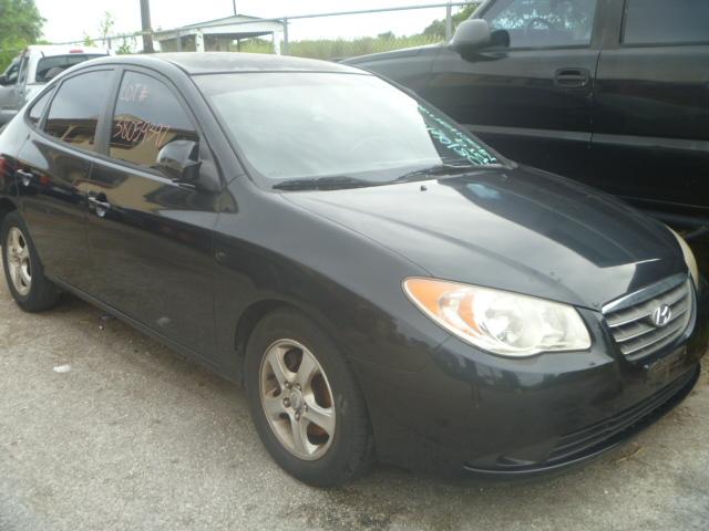 KMHDT46D07U040992 - 2007 HYUNDAI ELANTRA GL BLACK photo 1