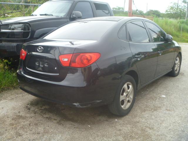 KMHDT46D07U040992 - 2007 HYUNDAI ELANTRA GL BLACK photo 4