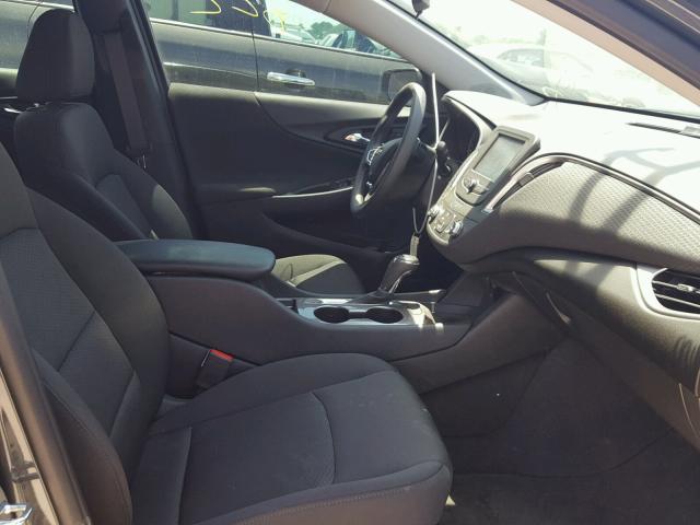 1G1ZB5ST5JF226287 - 2018 CHEVROLET MALIBU LS ნაცრისფერი ფოტო 5