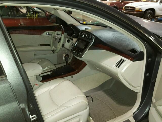 4T1BK3DB6BU426900 - 2011 TOYOTA AVALON BAS Մոխրագույն լուսանկար 5