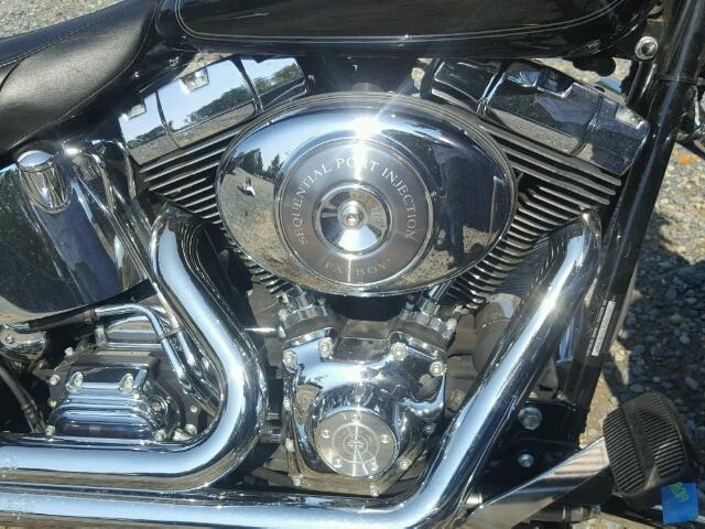 1HD1BXB165Y082899 - 2005 HARLEY-DAVIDSON FLSTFI BLACK photo 7