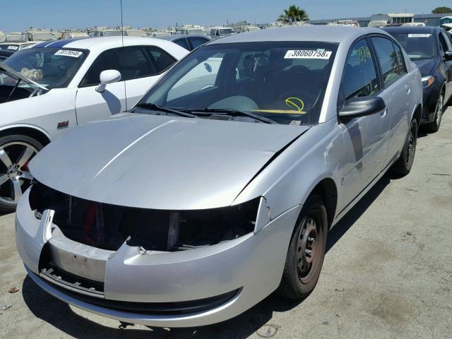 1G8AJ55F67Z191595 - 2007 SATURN ION LEVEL SILVER photo 2