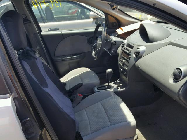 1G8AJ55F67Z191595 - 2007 SATURN ION LEVEL SILVER photo 5