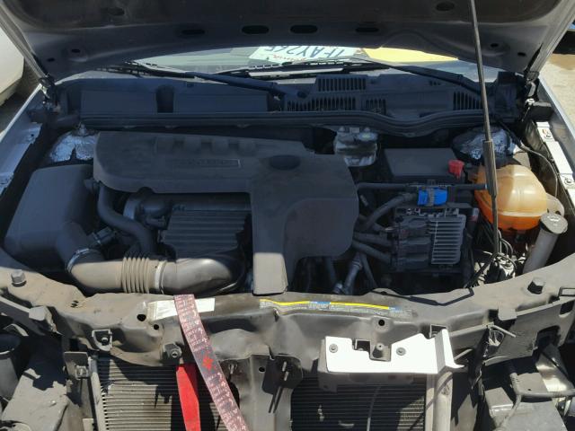 1G8AJ55F67Z191595 - 2007 SATURN ION LEVEL SILVER photo 7