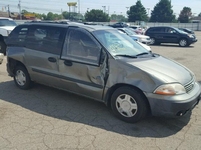 2FMZA51491BB06056 - 2001 FORD WINDSTAR L GREEN photo 1