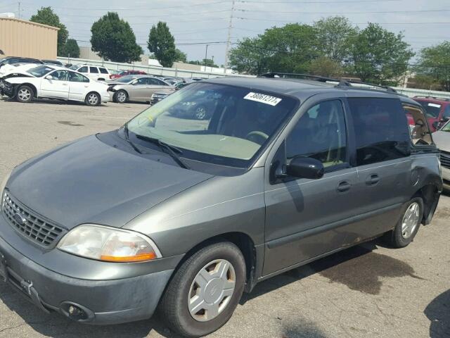 2FMZA51491BB06056 - 2001 FORD WINDSTAR L GREEN photo 2