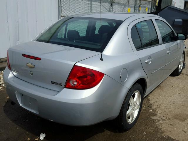 1G1AF5F56A7127484 - 2010 CHEVROLET COBALT 2LT GRAY photo 4