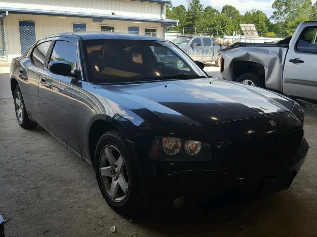 2B3KA43D79H503398 - 2009 DODGE CHARGER BLACK photo 1