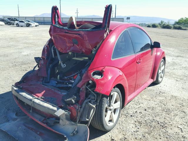 3VWSW31C46M420378 - 2006 VOLKSWAGEN NEW BEETLE 红色 照片 4