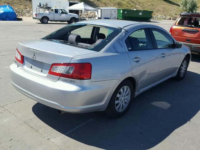 4A32B2FF8CE023170 - 2012 MITSUBISHI GALANT FE SILVER photo 4