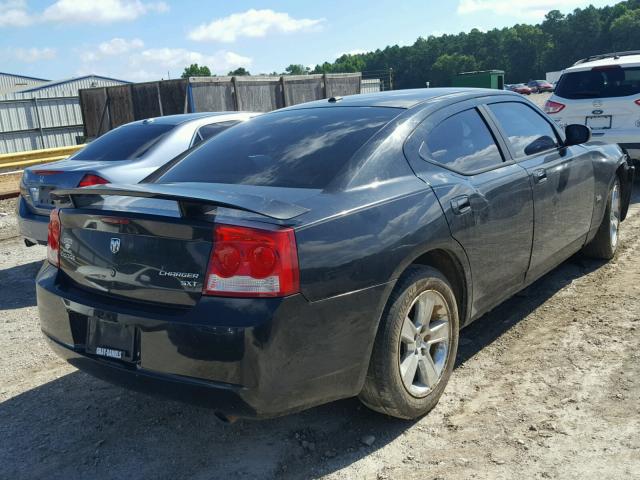 2B3KA33VX9H526080 - 2009 DODGE CHARGER SX BLACK photo 4