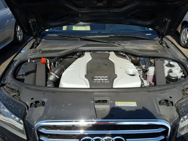 WAURMAFD9EN003238 - 2014 AUDI A8 L TDI BLUE photo 7