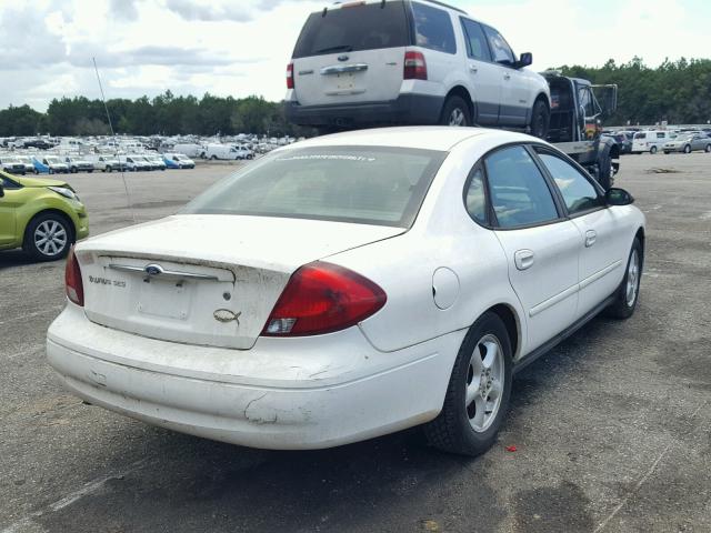 1FAFP55U52A150431 - 2002 FORD TAURUS SES WHITE photo 4