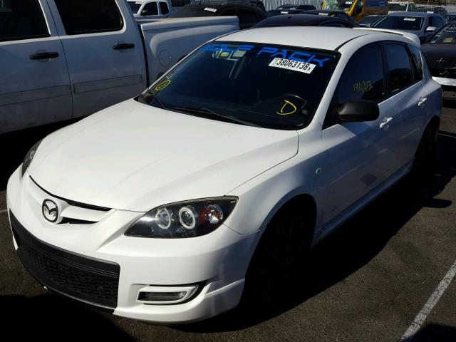 JM1BK34M981127255 - 2008 MAZDA SPEED 3 白色 照片 2