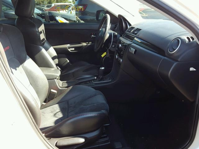 JM1BK34M981127255 - 2008 MAZDA SPEED 3 白色 照片 5