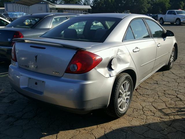 1G2ZG558264153743 - 2006 PONTIAC G6 SE1 SILVER photo 4