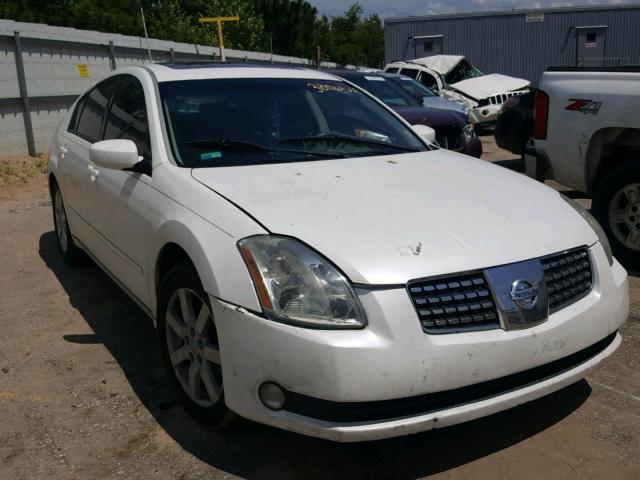 1N4BA41E76C864399 - 2006 NISSAN MAXIMA SE WHITE photo 1