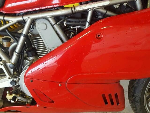 ZDM1LC4N71B008206 - 2001 DUCATI 900 SS RED photo 7