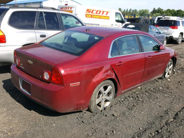 1G1ZJ57BX9F237803 - 2009 CHEVROLET MALIBU 2LT MAROON photo 4