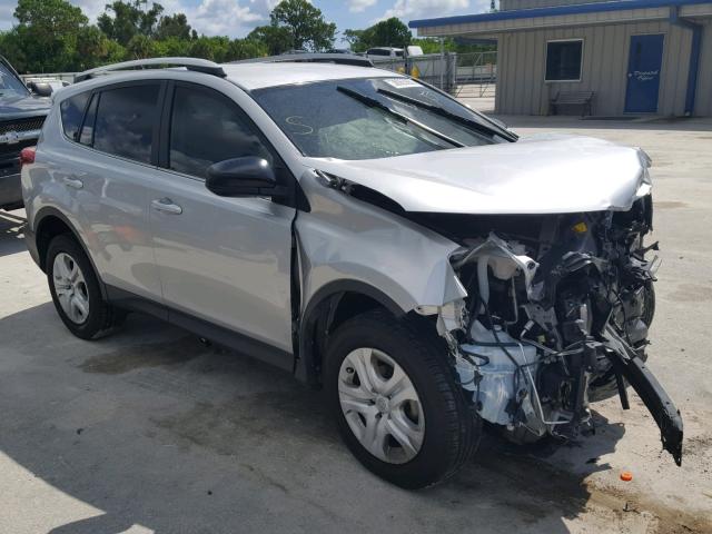 2T3ZFREVXDW012639 - 2013 TOYOTA RAV4 LE SILVER photo 1