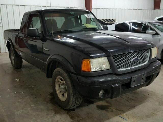 1FTYR14V03PA79086 - 2003 FORD RANGER BLACK photo 1