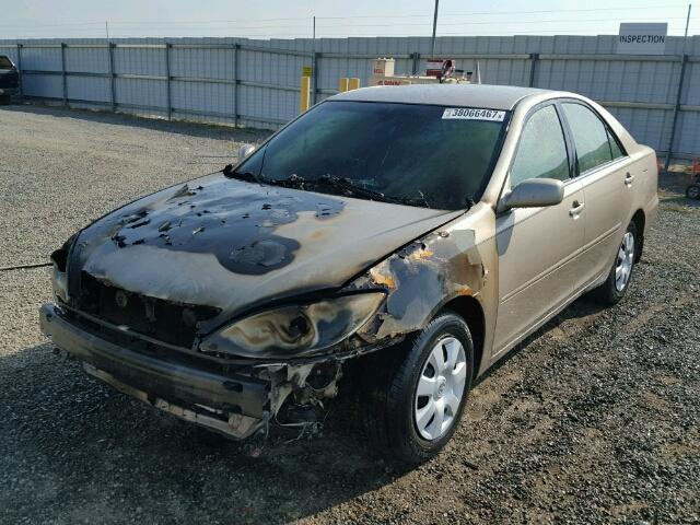 4T1BE32K93U700067 - 2003 TOYOTA CAMRY LE TAN photo 2