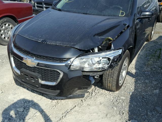 1G11C5SL4EF283581 - 2014 CHEVROLET MALIBU 1LT BLACK photo 9