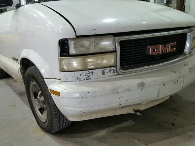 1GKDM19W4WB534705 - 1998 GMC SAFARI XT WHITE photo 9