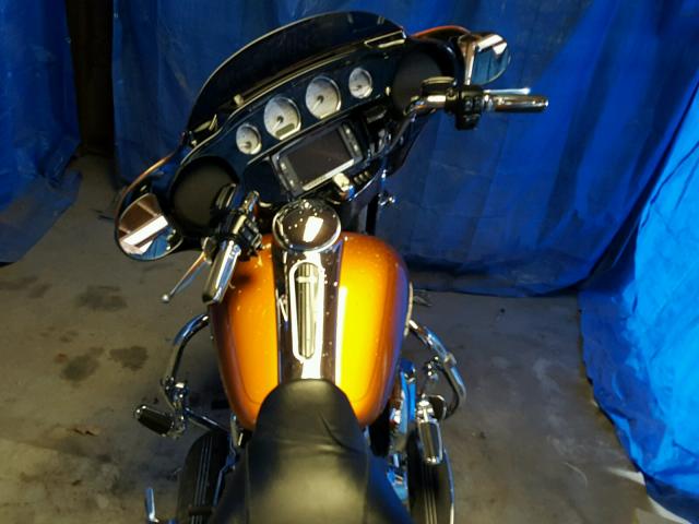 1HD1KRM16EB688263 - 2014 HARLEY-DAVIDSON FLHXS STRE ORANGE photo 5