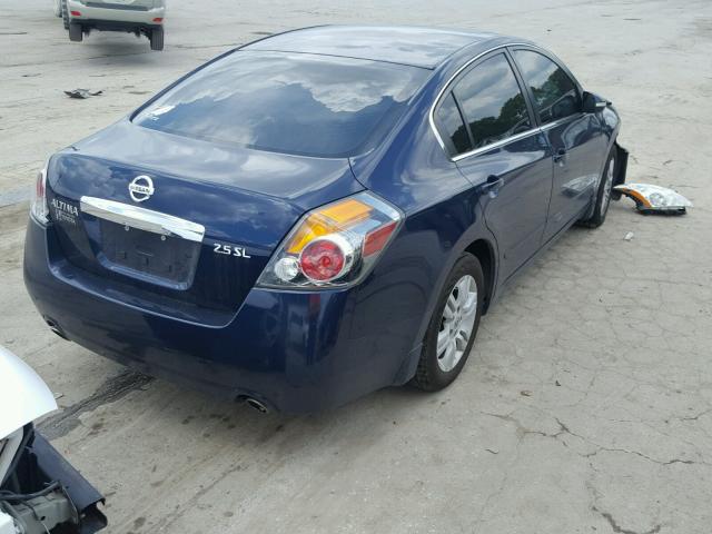 1N4AL2APXBC166388 - 2011 NISSAN ALTIMA BAS BLUE photo 4