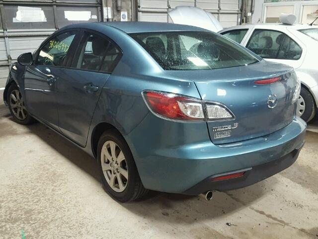 JM1BL1SF0A1135532 - 2010 MAZDA 3 BLUE photo 3