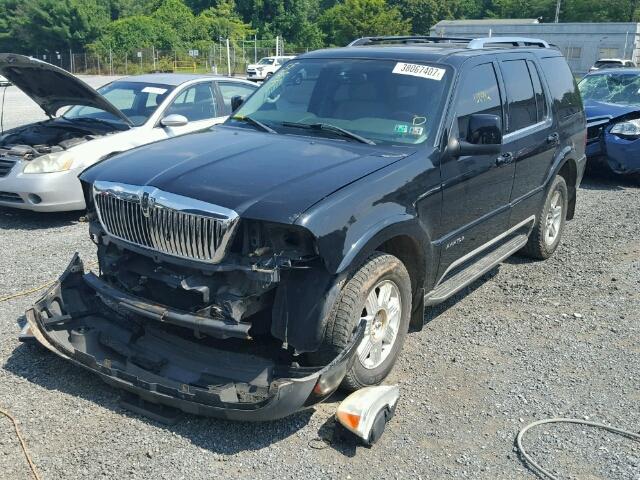 5LMEU88H14ZJ52415 - 2004 LINCOLN AVIATOR 黑色 照片 2