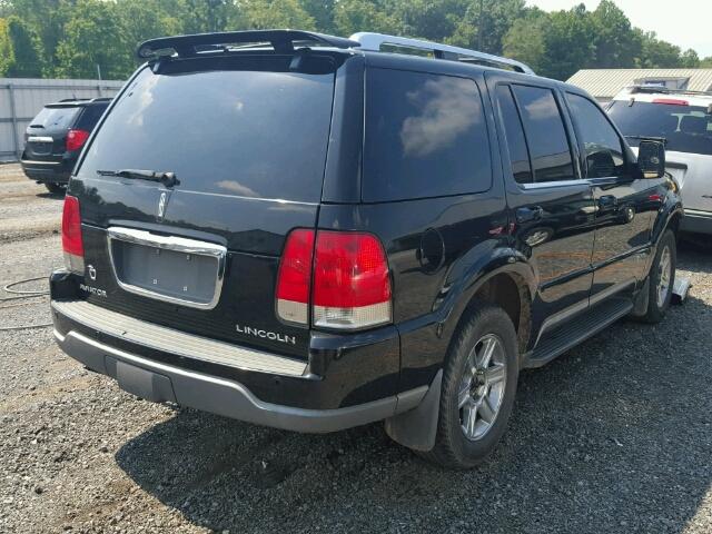5LMEU88H14ZJ52415 - 2004 LINCOLN AVIATOR 黑色 照片 4
