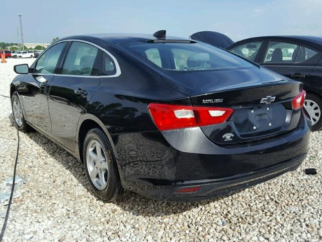 1G1ZB5ST2JF116202 - 2018 CHEVROLET MALIBU LS Қара фото 3