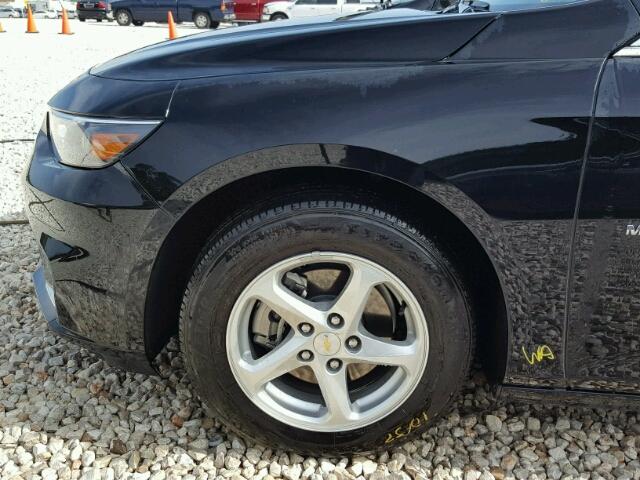 1G1ZB5ST2JF116202 - 2018 CHEVROLET MALIBU LS Қара фото 9