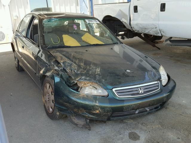 2HGEJ6613XH594838 - 1999 HONDA CIVIC BASE Yaşıl foto 1