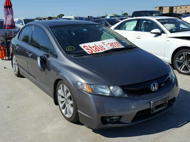 2HGFA5E53BH701043 - 2011 HONDA CIVIC SI GRAY photo 1