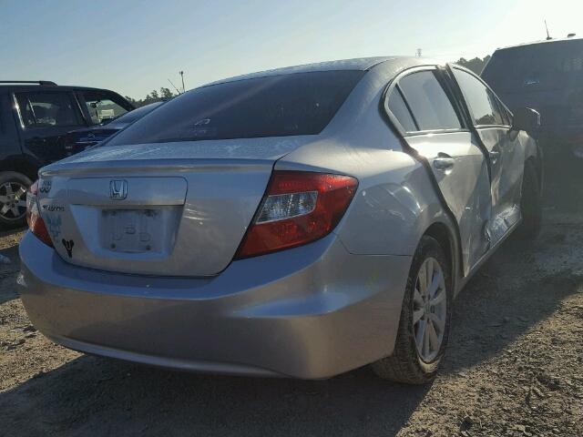 19XFB2F96CE328038 - 2012 HONDA CIVIC EXL GRAY photo 4
