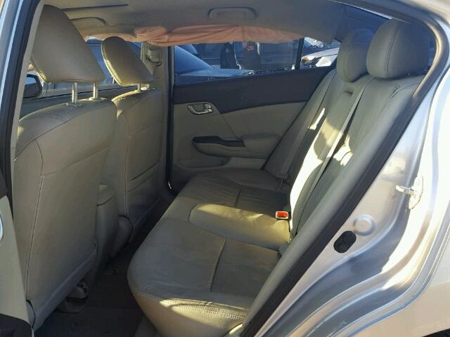 19XFB2F96CE328038 - 2012 HONDA CIVIC EXL GRAY photo 6