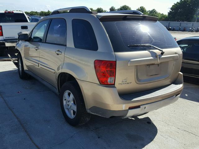 2CKDL63F566095756 - 2006 PONTIAC TORRENT GOLD photo 3