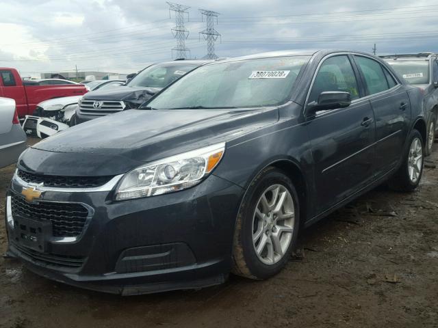 1G11C5SL6FF228986 - 2015 CHEVROLET MALIBU 1LT GRAY photo 2