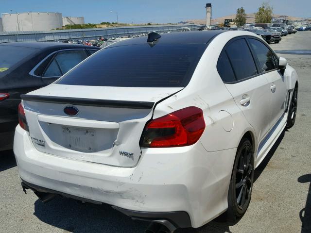 JF1VA1J66F9825319 - 2015 SUBARU WRX LIMITE WHITE photo 4