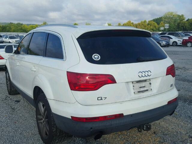 WA1BY74L08D021461 - 2008 AUDI Q7 3.6 QUA WHITE photo 3