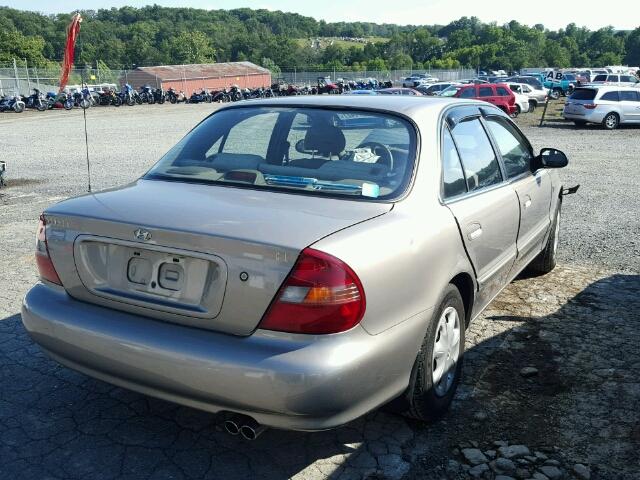 KMHCF24FXWA114642 - 1998 HYUNDAI SONATA BAS BROWN photo 4