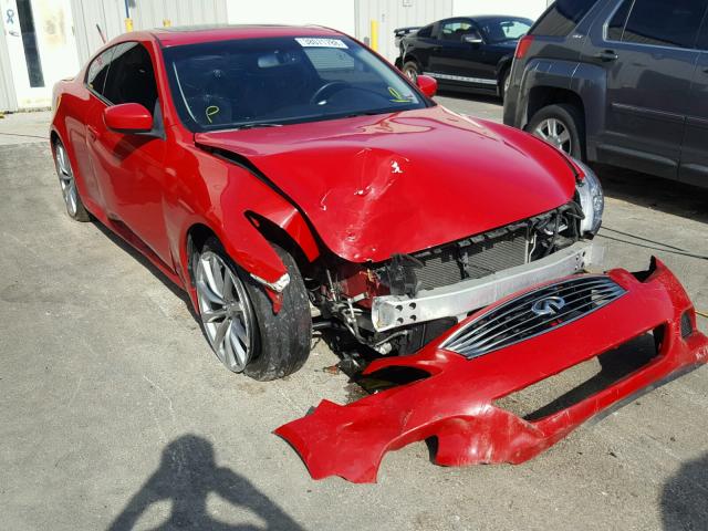 JNKCV64E78M128472 - 2008 INFINITI G37 BASE RED photo 1