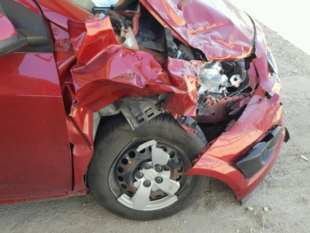 1G1JA5SH3D4248817 - 2013 CHEVROLET SONIC LS RED photo 9
