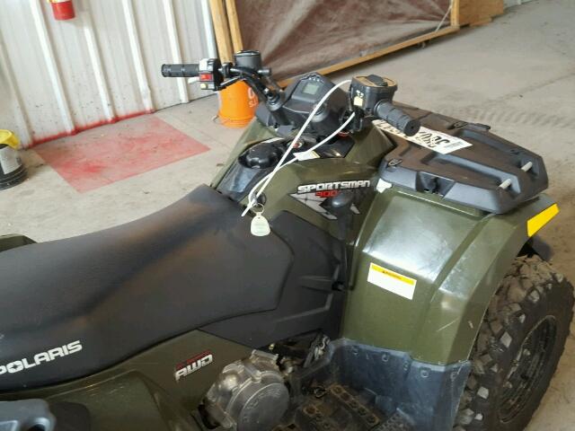 4XALH46A4AB799050 - 2010 POLARIS SPORTSMAN GREEN photo 5