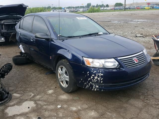 1G8AJ58F37Z205514 - 2007 SATURN ION LEVEL BLUE photo 1